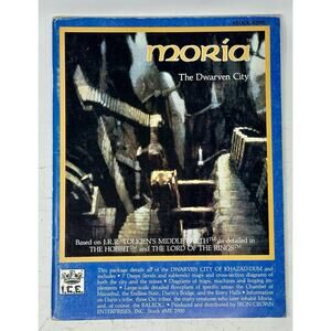 MERP Moria The Dwarven City Tolkien LOTR RPG 1984 ICE #2900